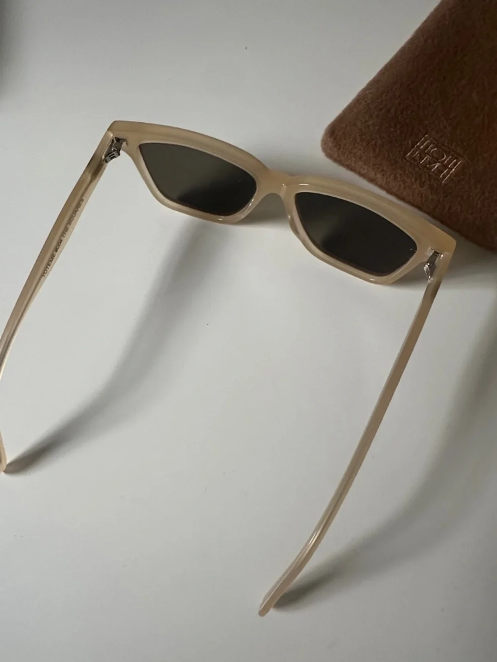 Toteme beige tan the square sunglasses - Picture 4 of 7